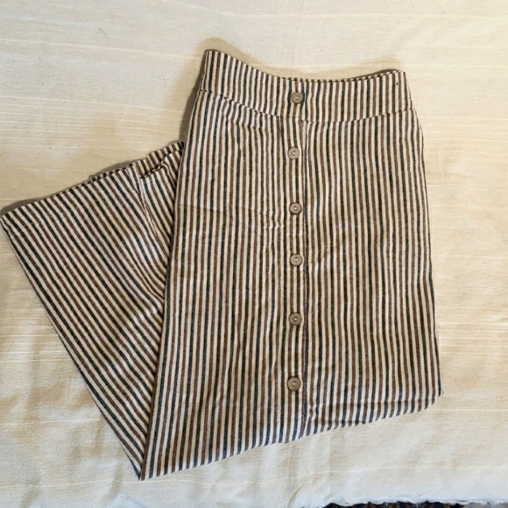 Final Touch Button Down Skirt - image 1